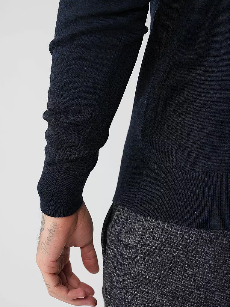 TIGER OF SWEDEN | Rollkragenpullover NEVILE | Azul oscuro