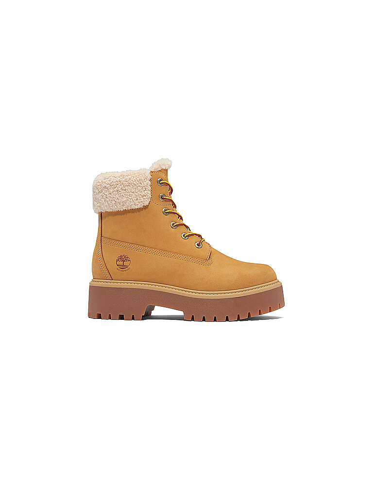 Schnürboots STONE STREET MID WARM LINED WATERPROOF camel 41
