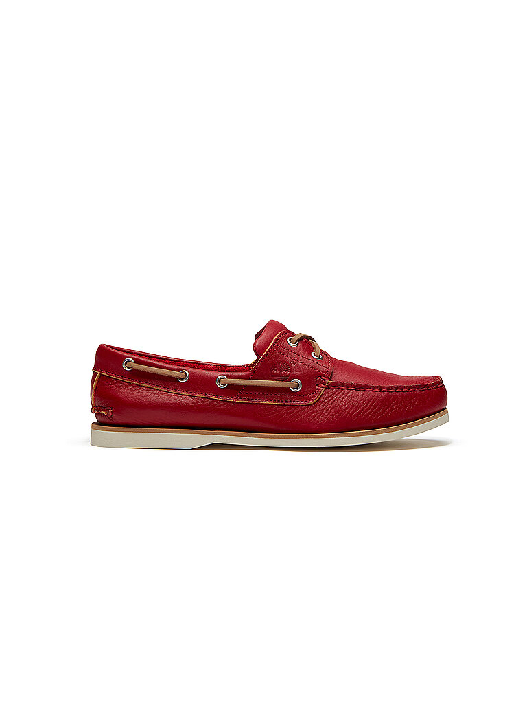 Zapatos náuticos CLASSIC rojo 41