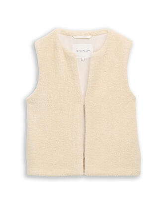 TOM TAILOR | Chaleco con aspecto de piel