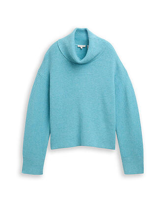 TOM TAILOR | Jersey de cuello alto de corte oversized