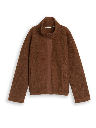 TOM TAILOR | Chaqueta de efecto pelo