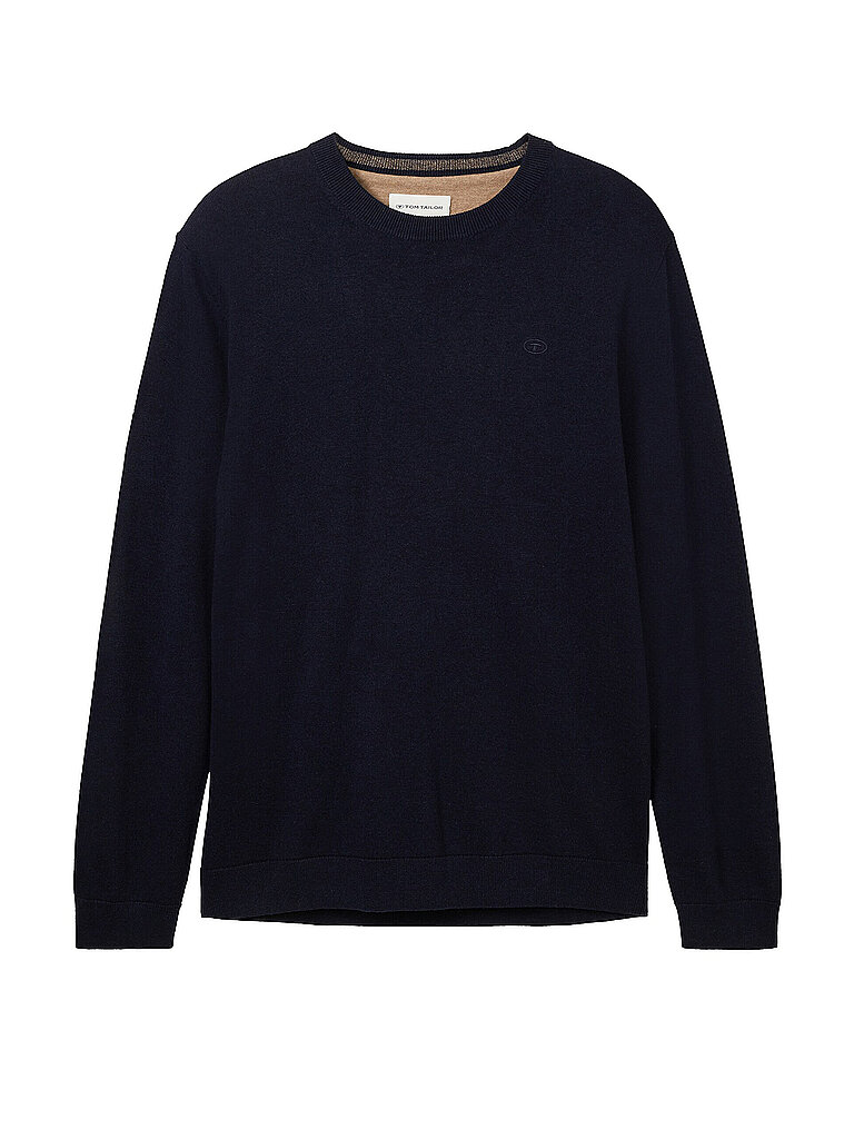 Tom Tailor Suéter azul oscuro L