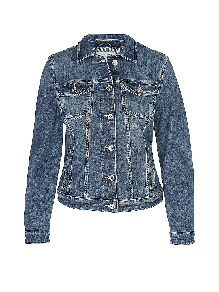 Tom Tailor Chaqueta vaquera azul
