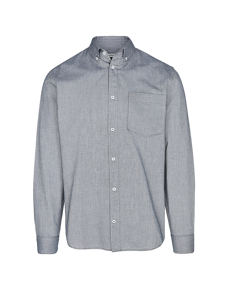Camisa de corte regular gris XXL