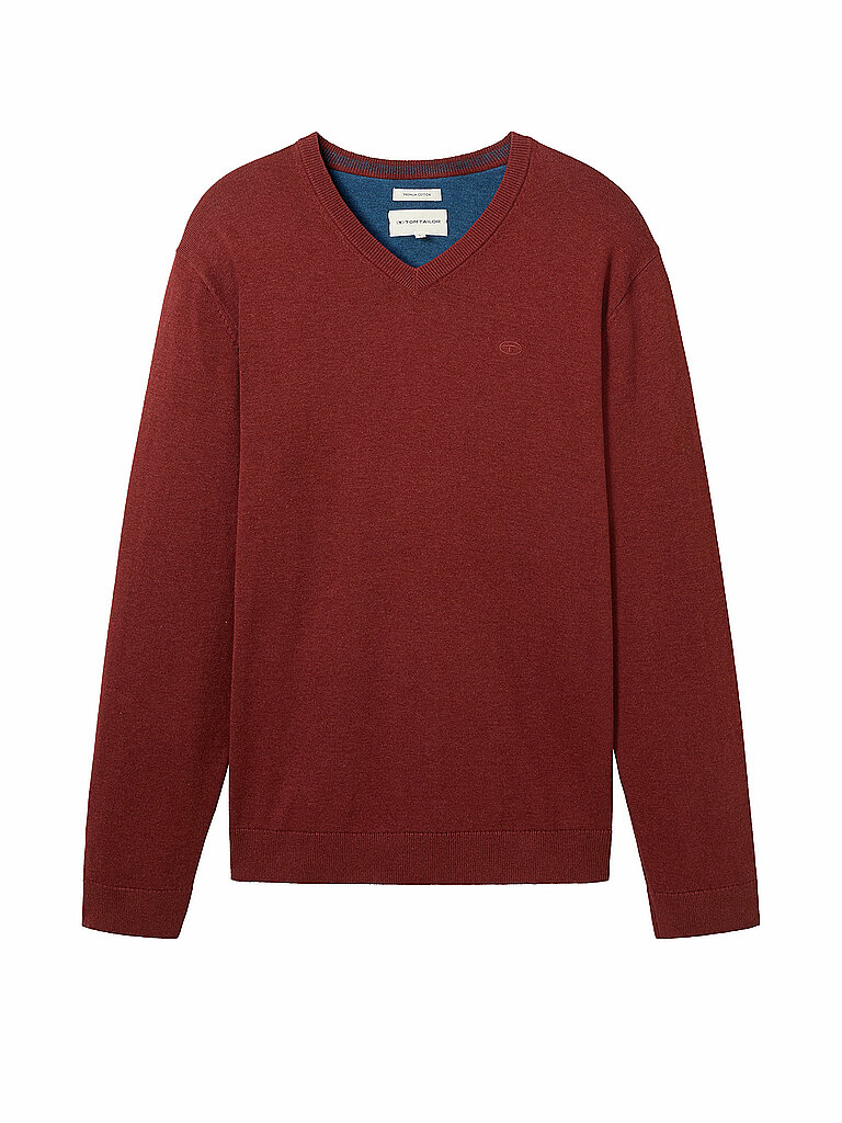 Tom Tailor Jersey rojo XXXL