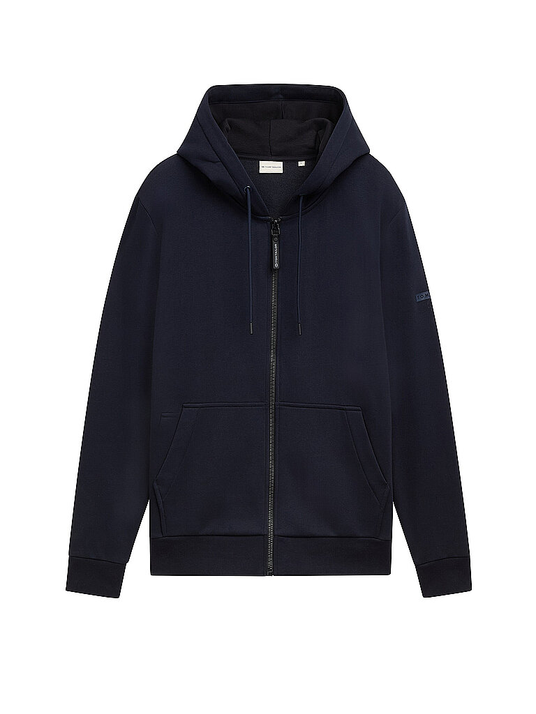 Tom Tailor Sudadera con cremallera azul oscuro