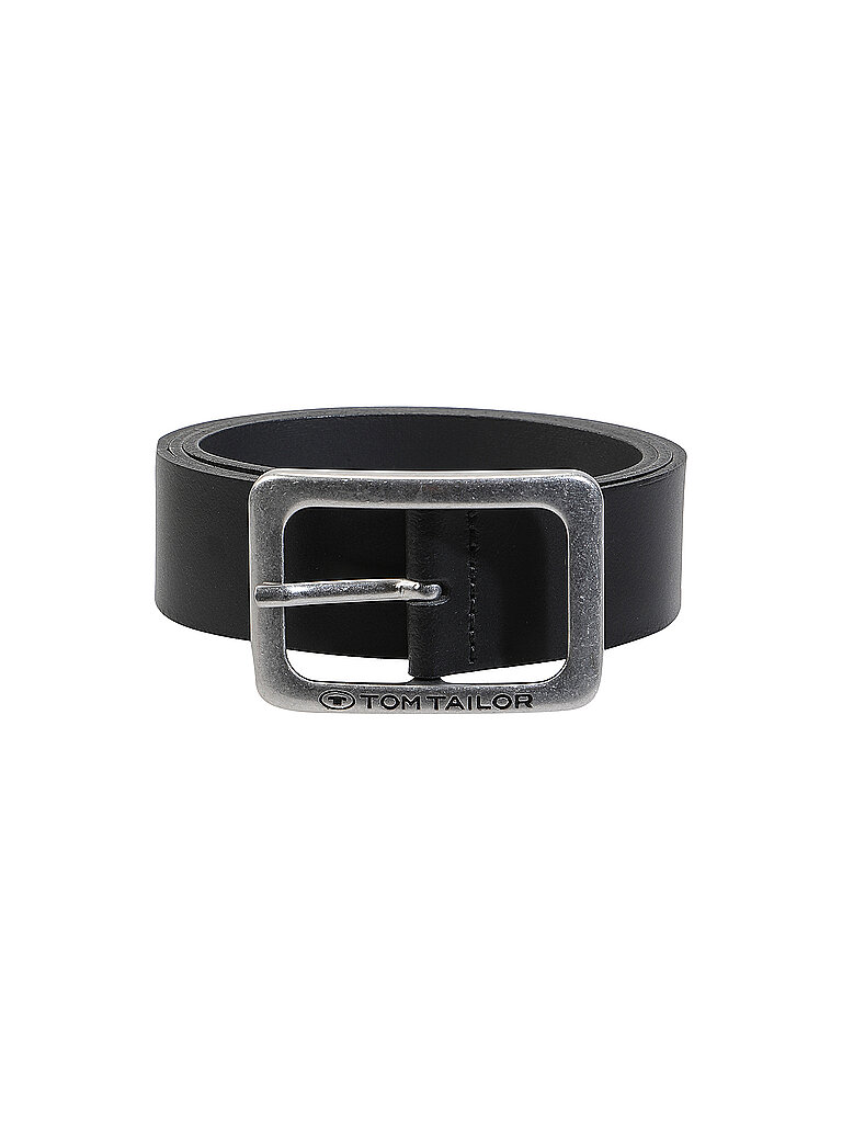 Cinturón de cuero TTEVE negro 80