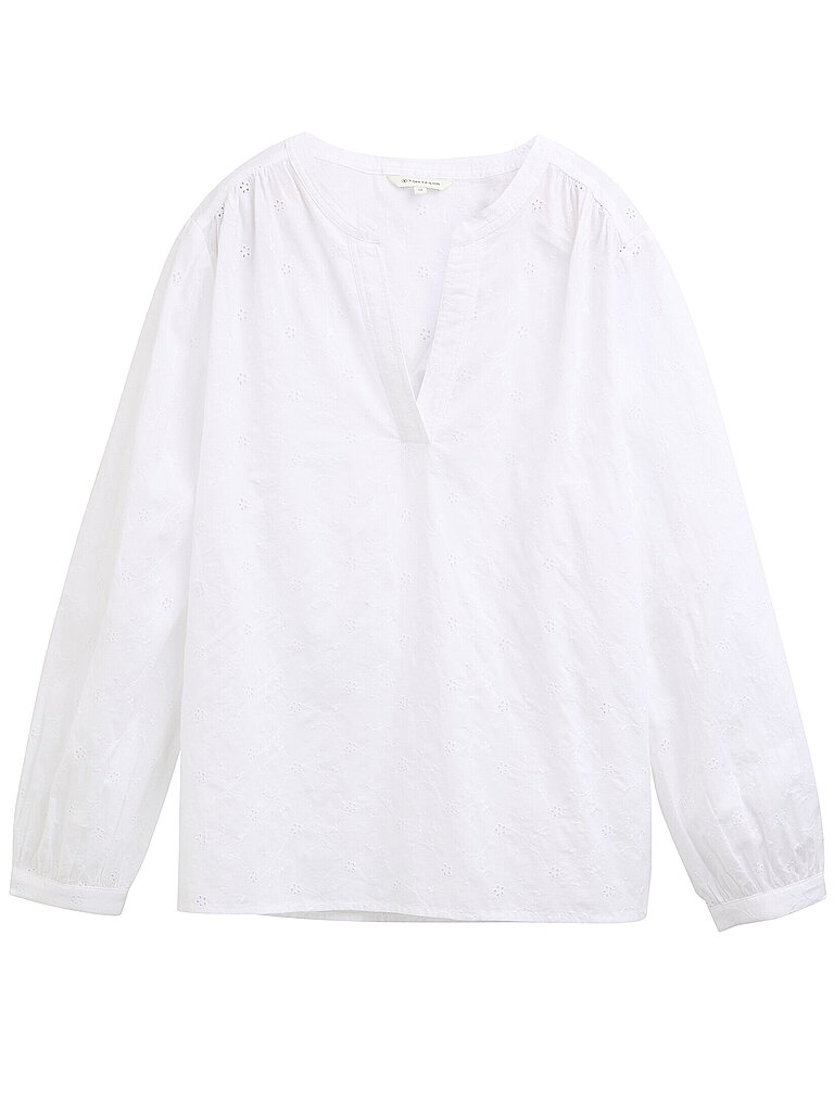 Tom Tailor Blusón blanco 36
