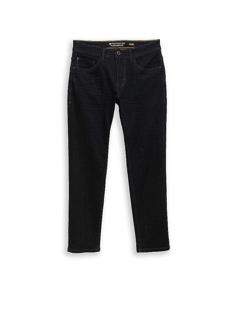 Vaqueros corte cónico negro 32/L34