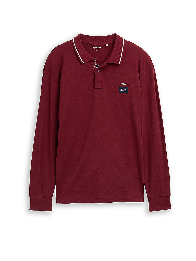 Tom Tailor Poloshirt rojo S