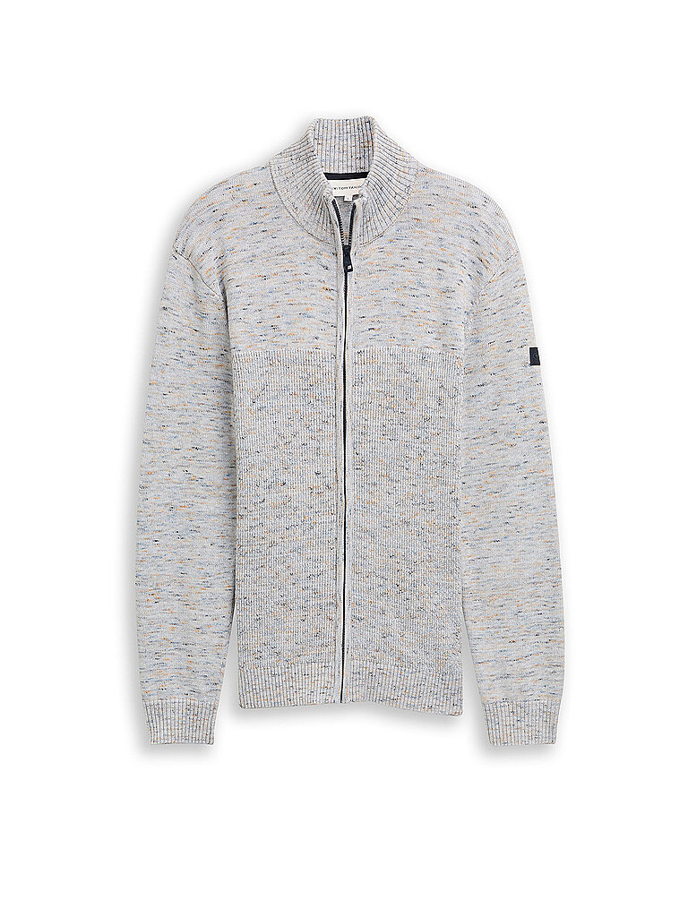 Chaqueta de felpa gris claro L