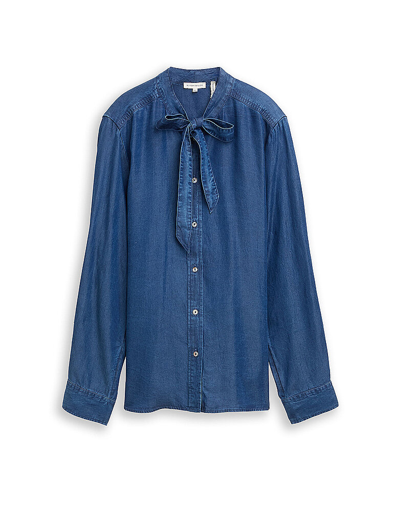 Tom Tailor Jeansbluse azul 40