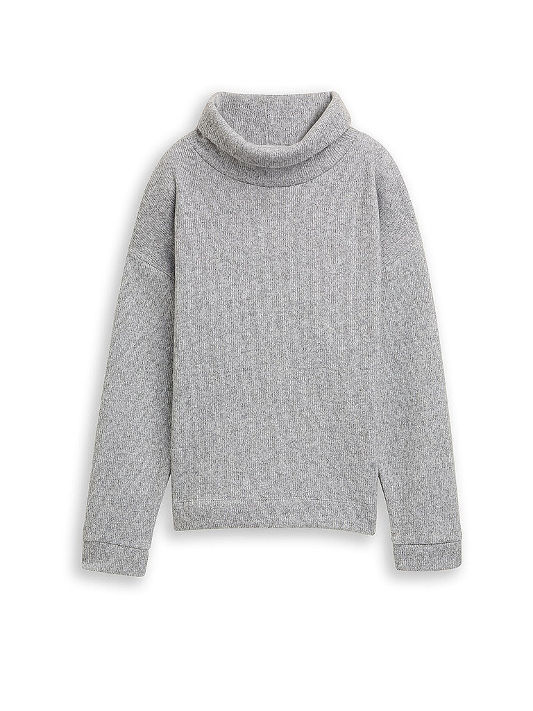 Rollkragenpullover gris XXL
