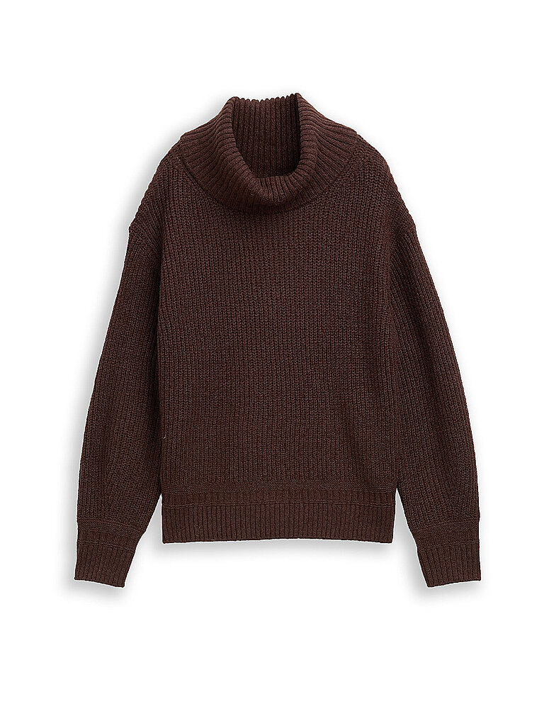 Rollkragenpullover marrón M