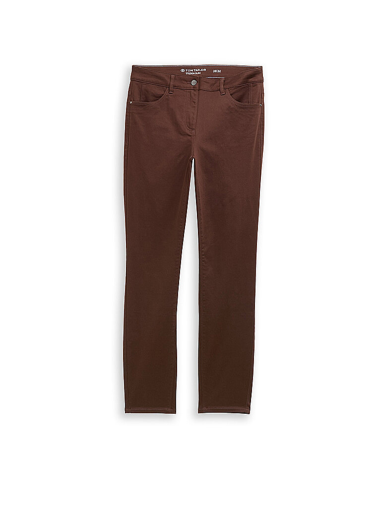 Pantalón Slim Fit TTEDDA marrón 40/L32