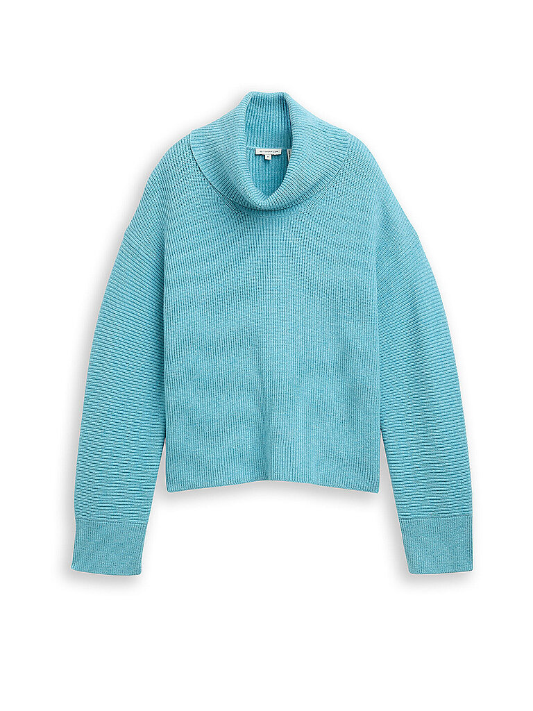 Jersey de cuello alto de corte oversized gasolina XS