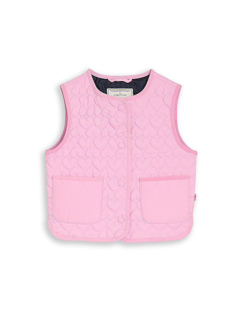 Tom Tailor Chaleco para niña rosa