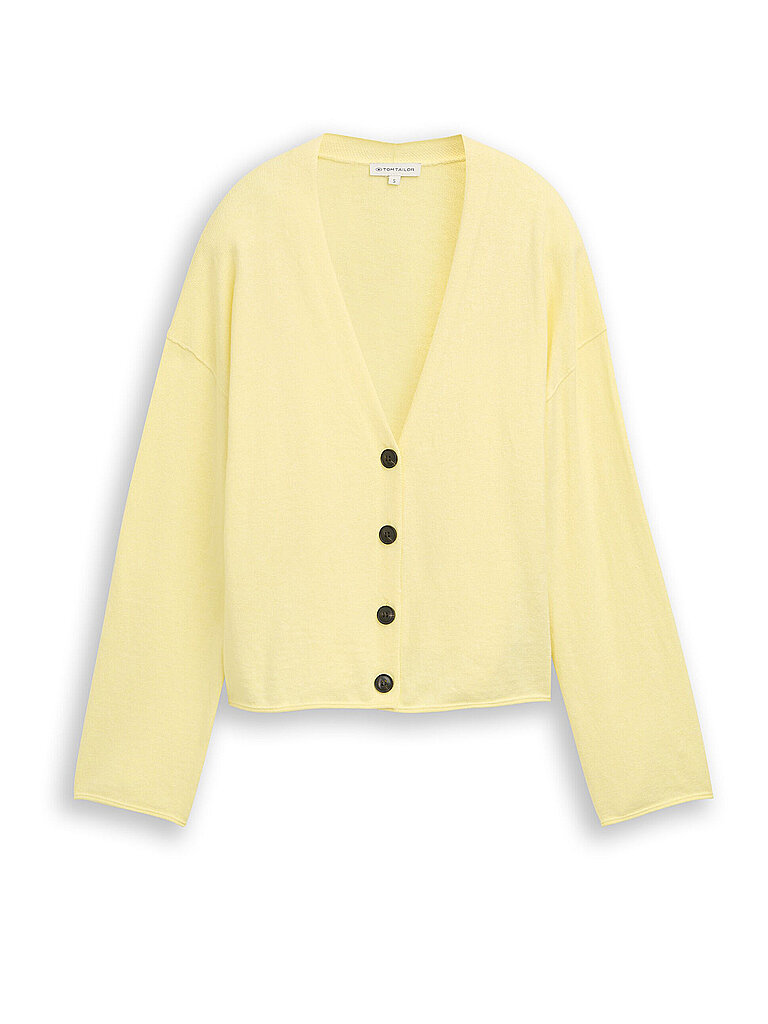 Tom Tailor Cárdigan amarillo S