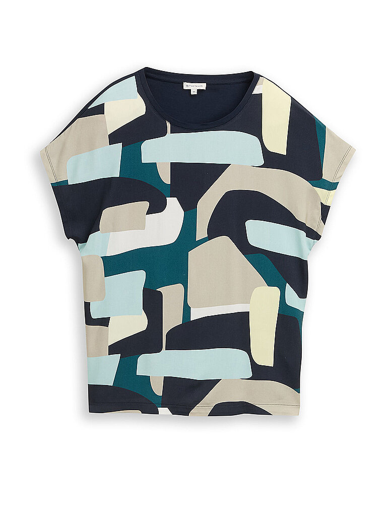 Blusenshirt verde oscuro S