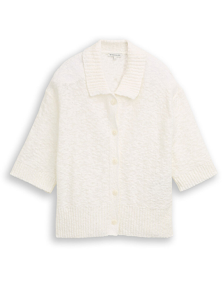 Tom Tailor Cárdigan blanco M