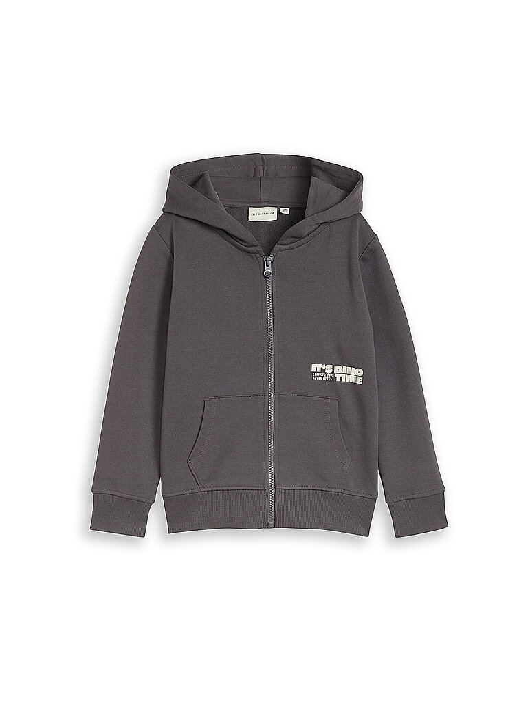 Tom Tailor Sudadera con cremallera para niño gris