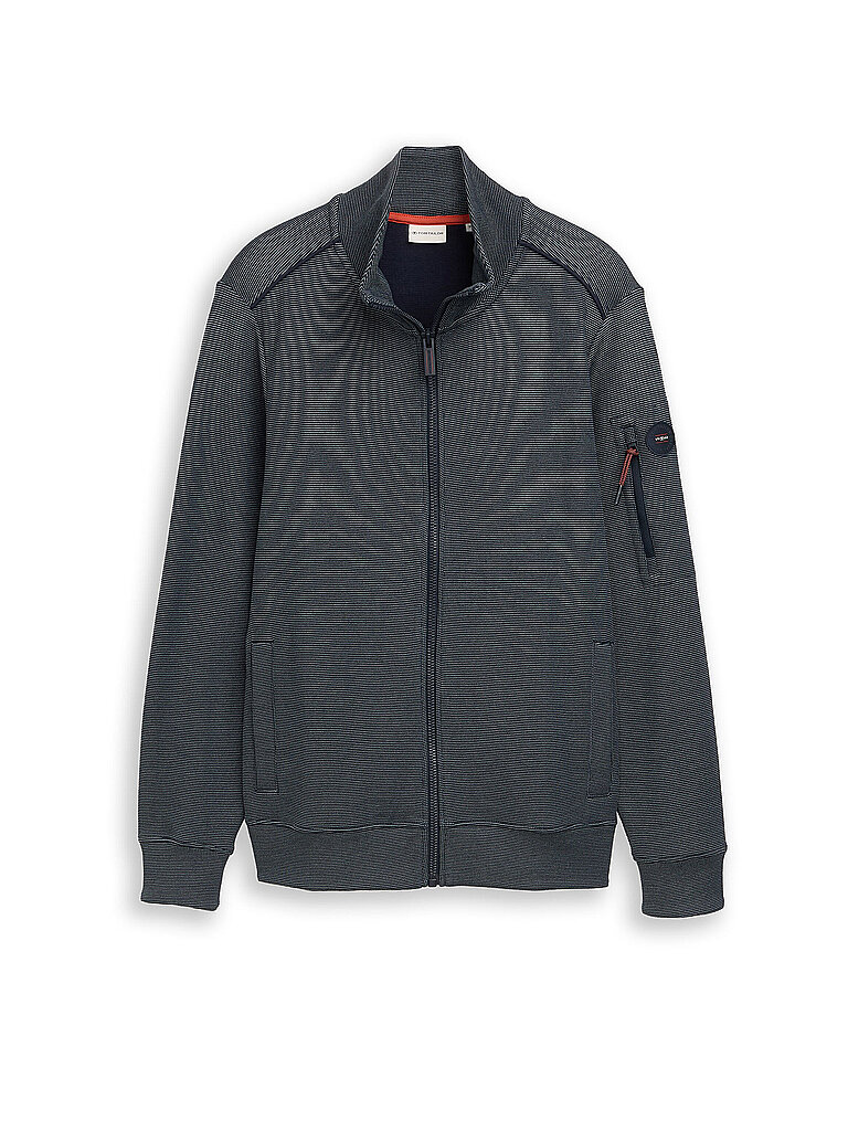 Sudadera con cremallera verde oscuro M