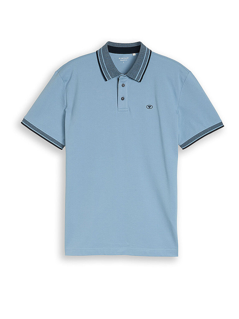 Tom Tailor Polo azul claro XXL