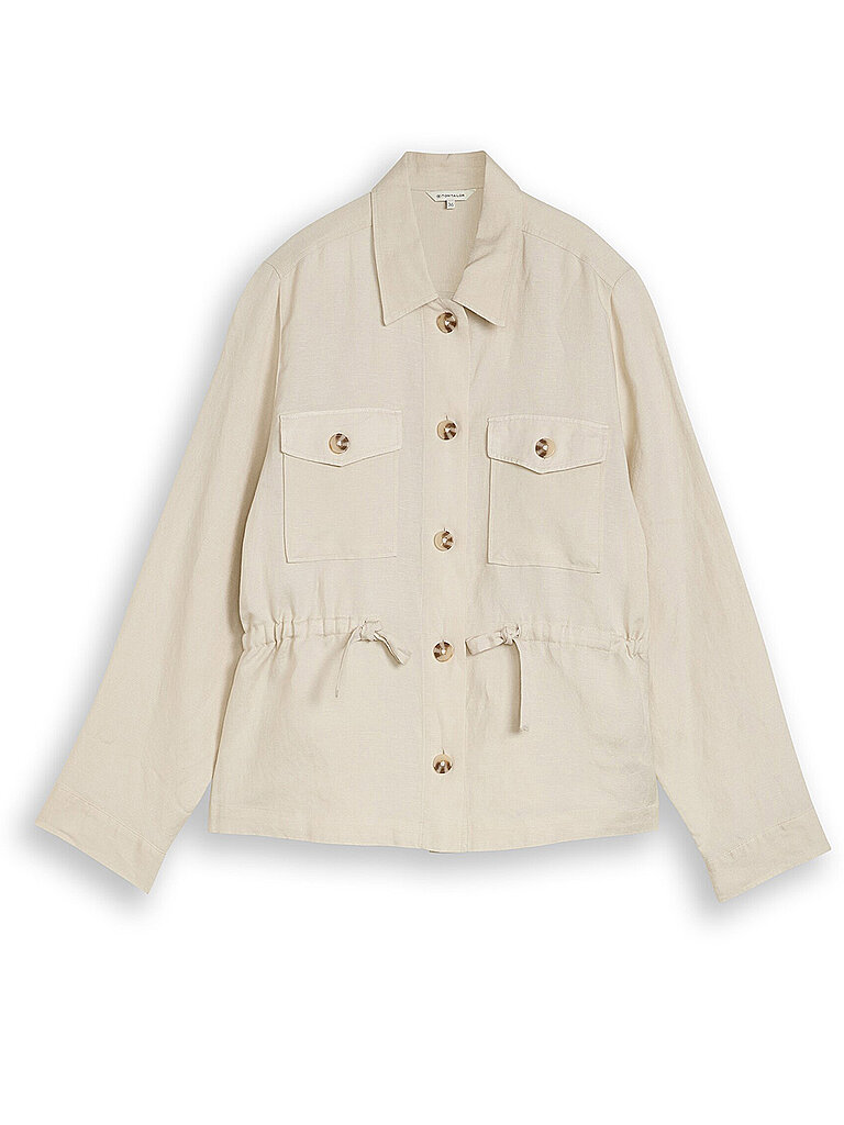 Tom Tailor Sobrecamisa beige 38