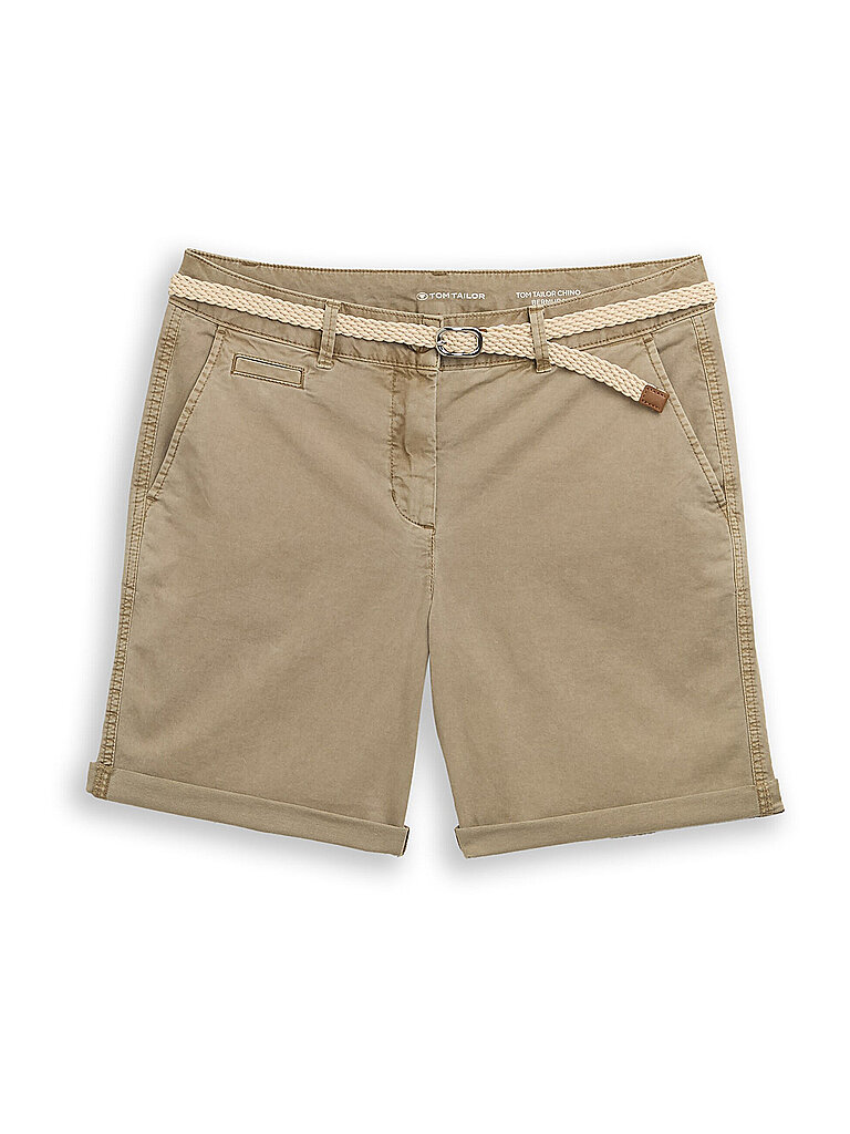 Pantalones cortos camel 40