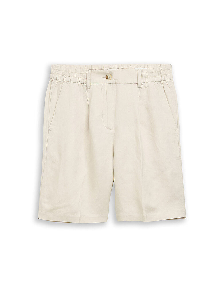 Pantalones cortos crema 34