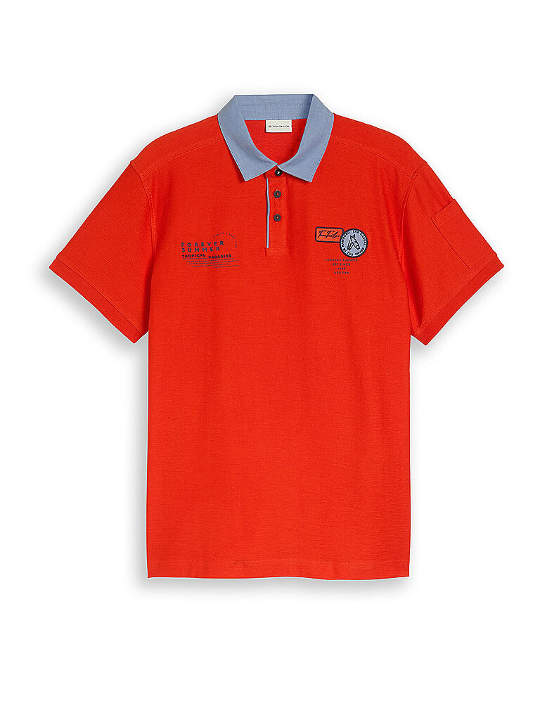 Tom Tailor Polo rojo S