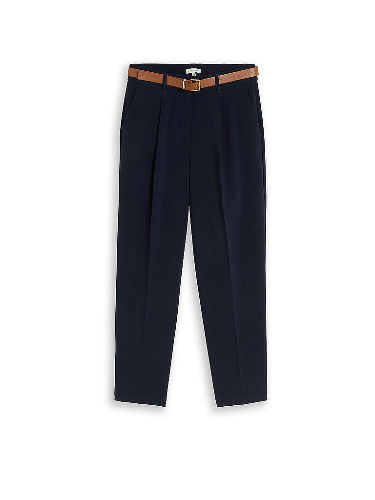 Tom Tailor Pantalón de negocios azul oscuro