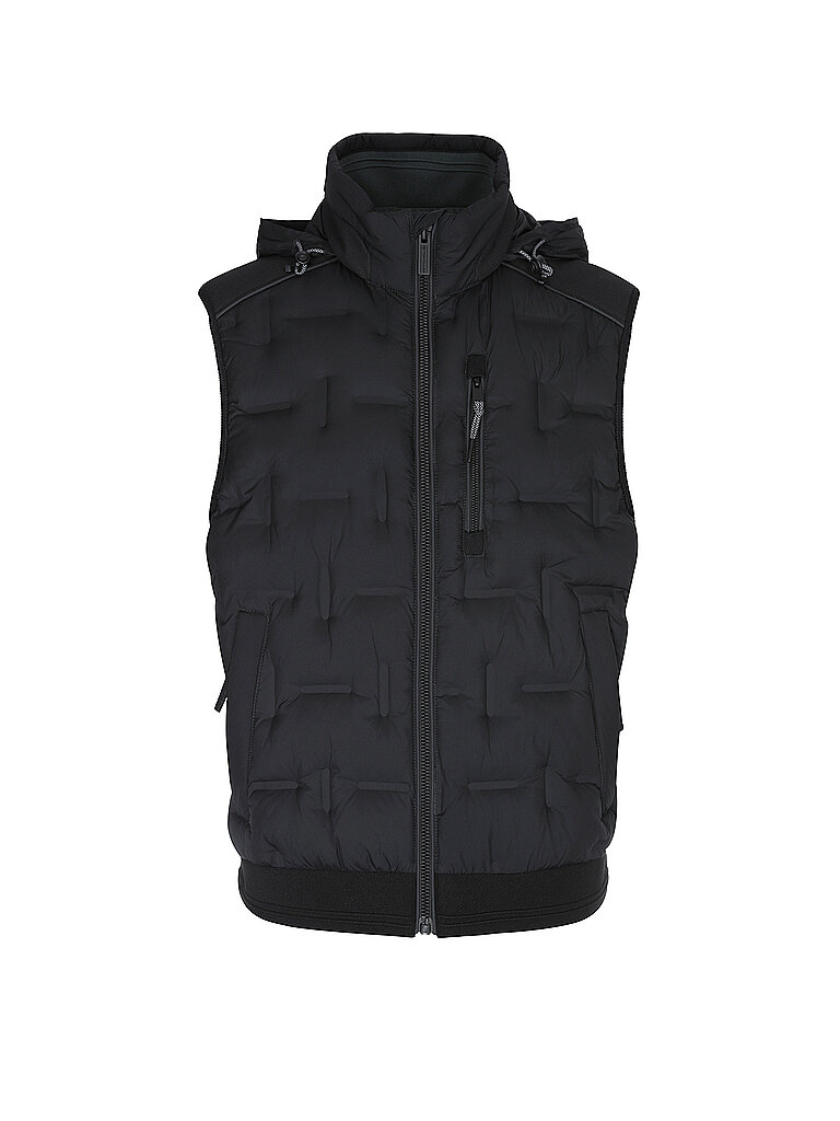 Tom Tailor Chaleco acolchado negro