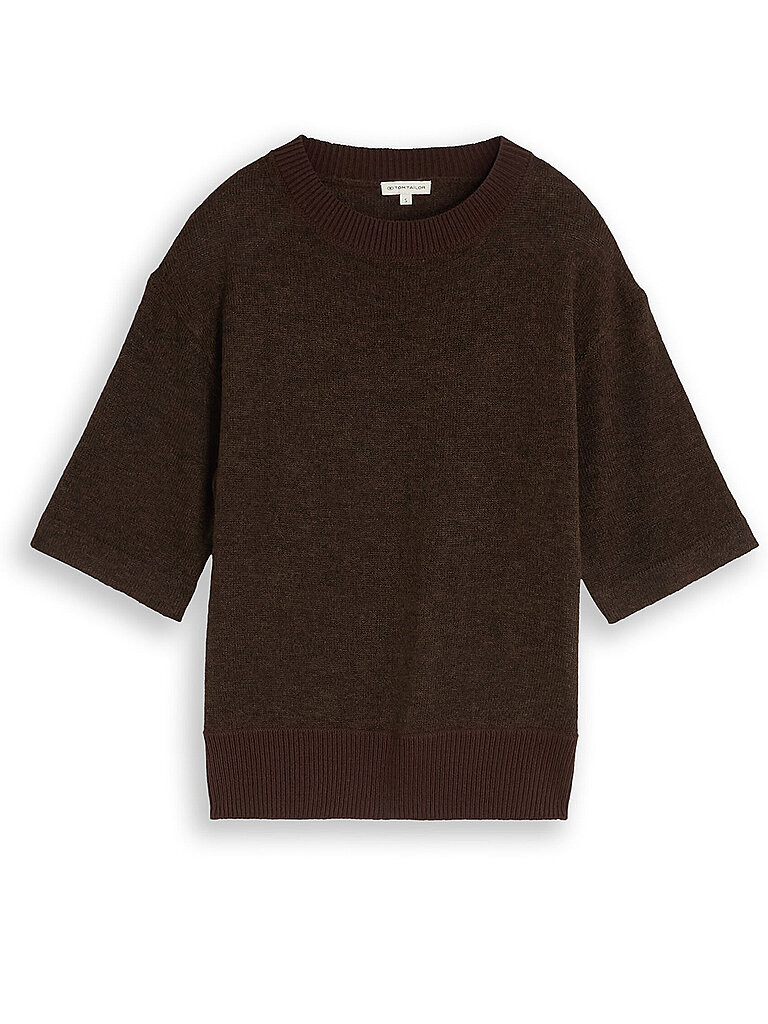 Tom Tailor Pullover marrón