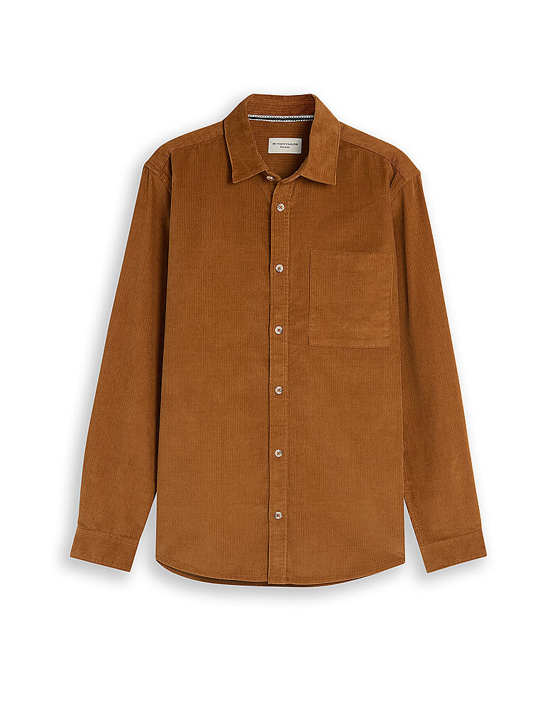 Tom Tailor Sobrecamisa camel