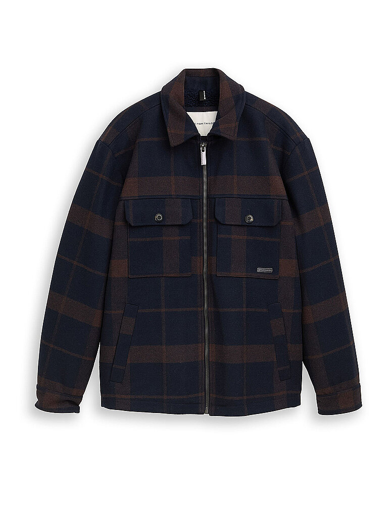 Tom Tailor Overshirt azul