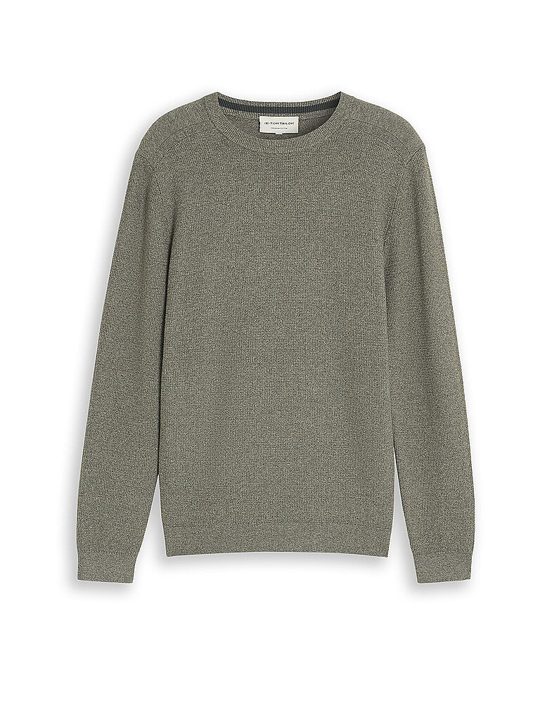 Tom Tailor Jersey verde oscuro