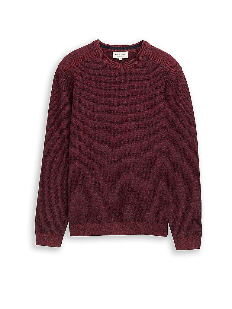 Tom Tailor Jersey rojo oscuro