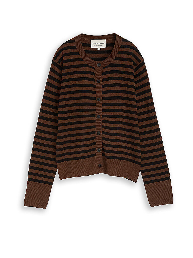 Tom Tailor Strickjacke marrón