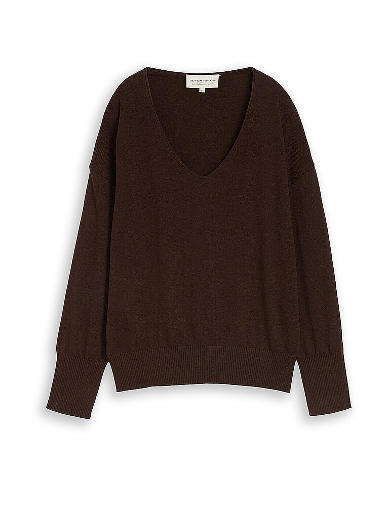Tom Tailor Jersey marrón