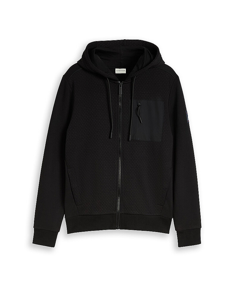 Tom Tailor Sudadera con capucha - Hoodie negro