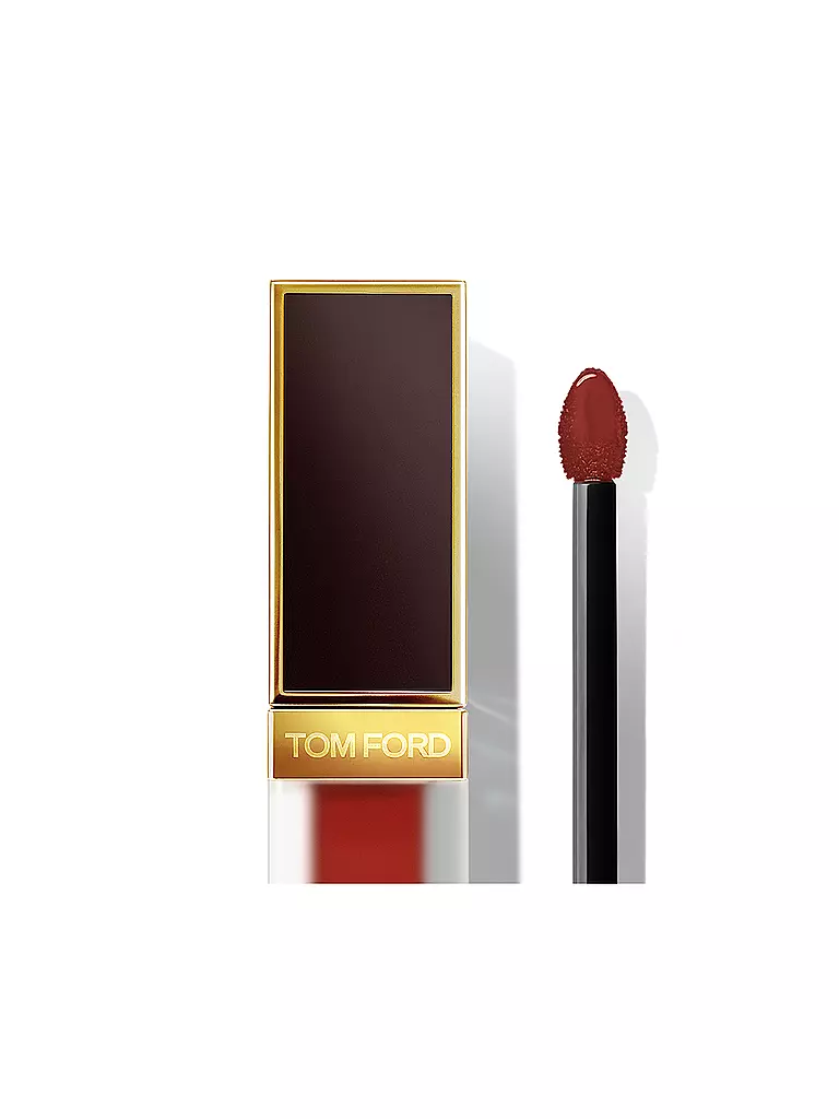 TOM FORD BEAUTY | Lippenstift - Liquid Lip Luxe Matte (123 Devoted) | Rojo oscuro