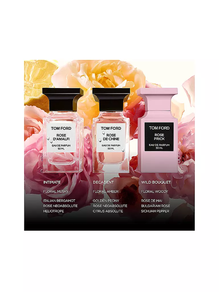 TOM FORD BEAUTY | Private Blend Rose d´Amalfi Eau de Parfum 50ml | 
