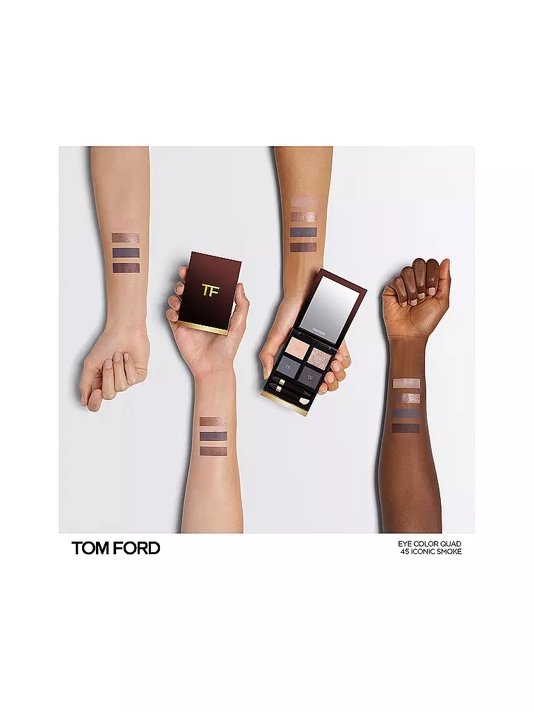 TOM FORD BEAUTY | Sombra de ojos - Eye Color Quad (45 Iconic Smoke) | grau