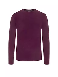 TOM RUSBORG | Kaschmir Pullover | Rojo oscuro