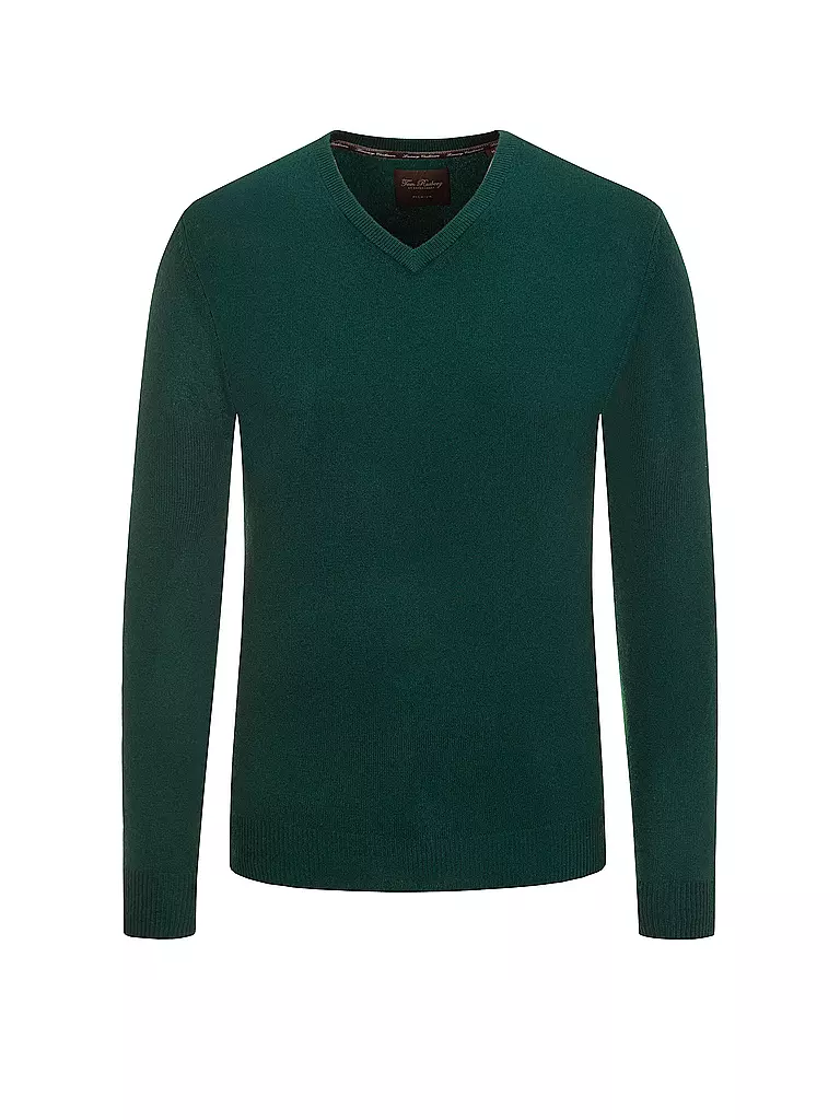 TOM RUSBORG | Kaschmirpullover | Verde oscuro