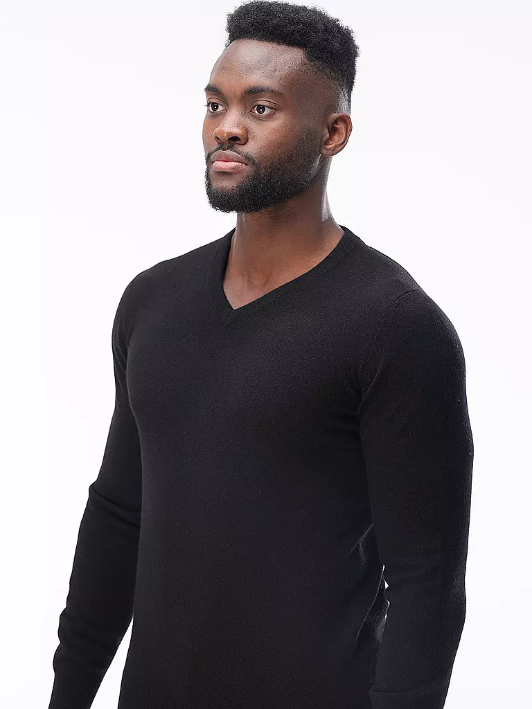 TOM RUSBORG | Kaschmirpullover | Negro