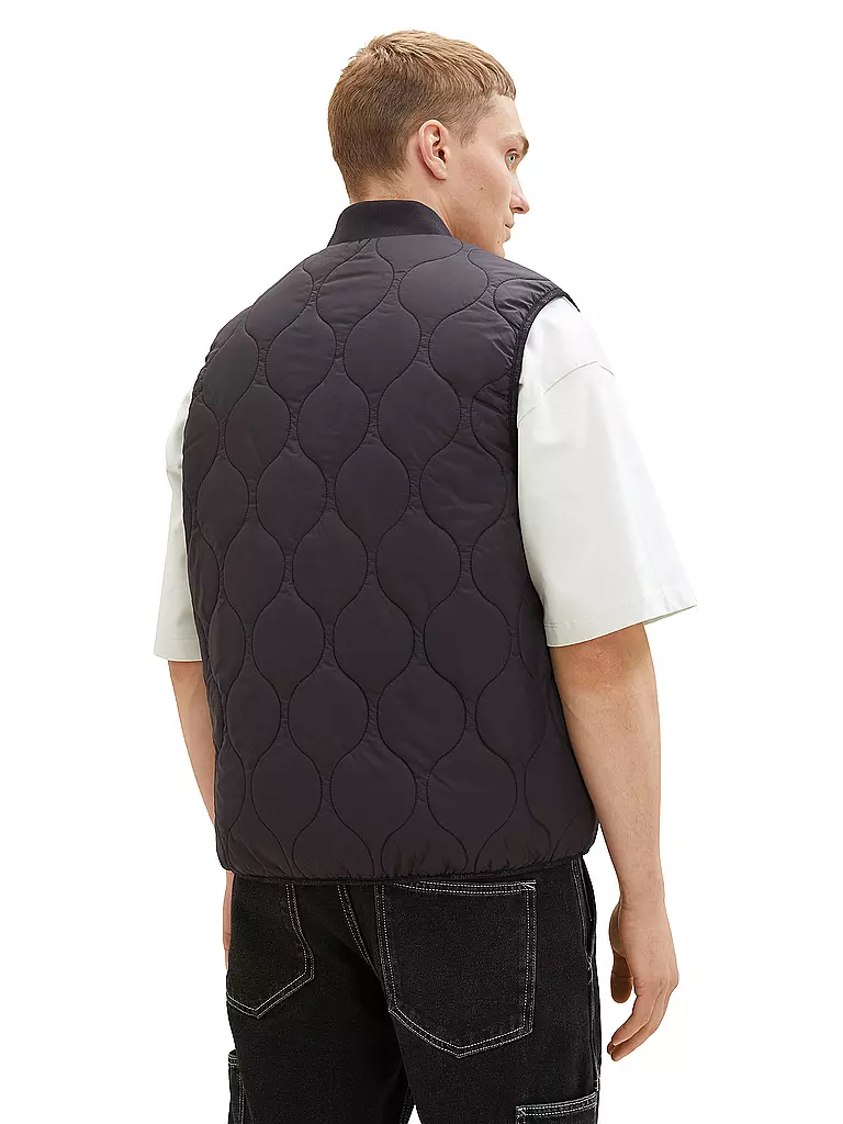 TOM TAILOR DENIM | Steppgilet | Negro
