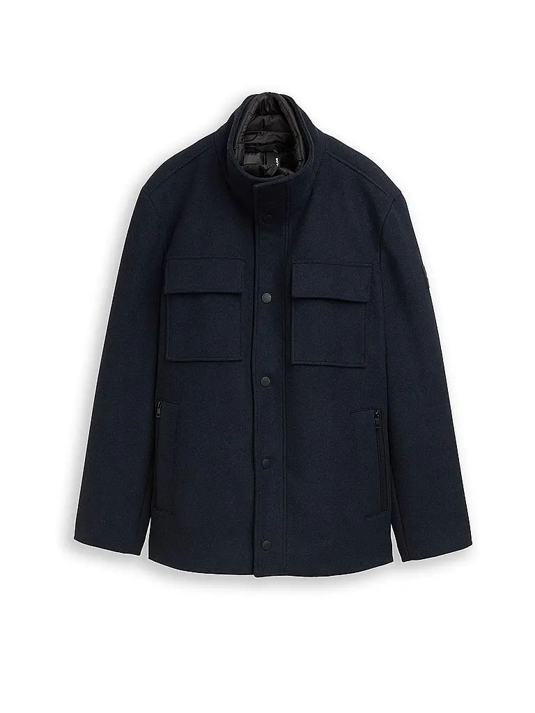 TOM TAILOR | Abrigo 2 en 1 | Azul oscuro